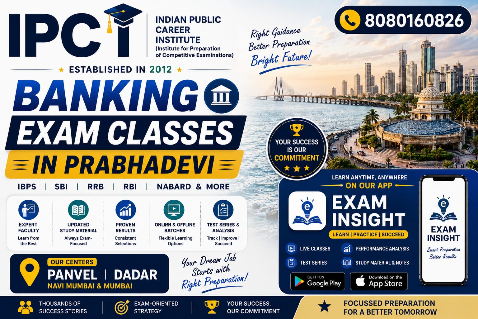 Best Banking Institution in Prabhadevi for IBPS, SBI & RBI Exams