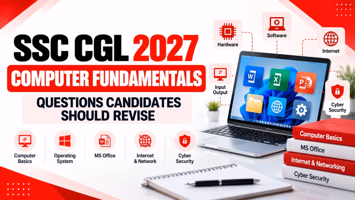 SSC CGL 2027 Computer Fundamentals Questions Candidates Should Revise