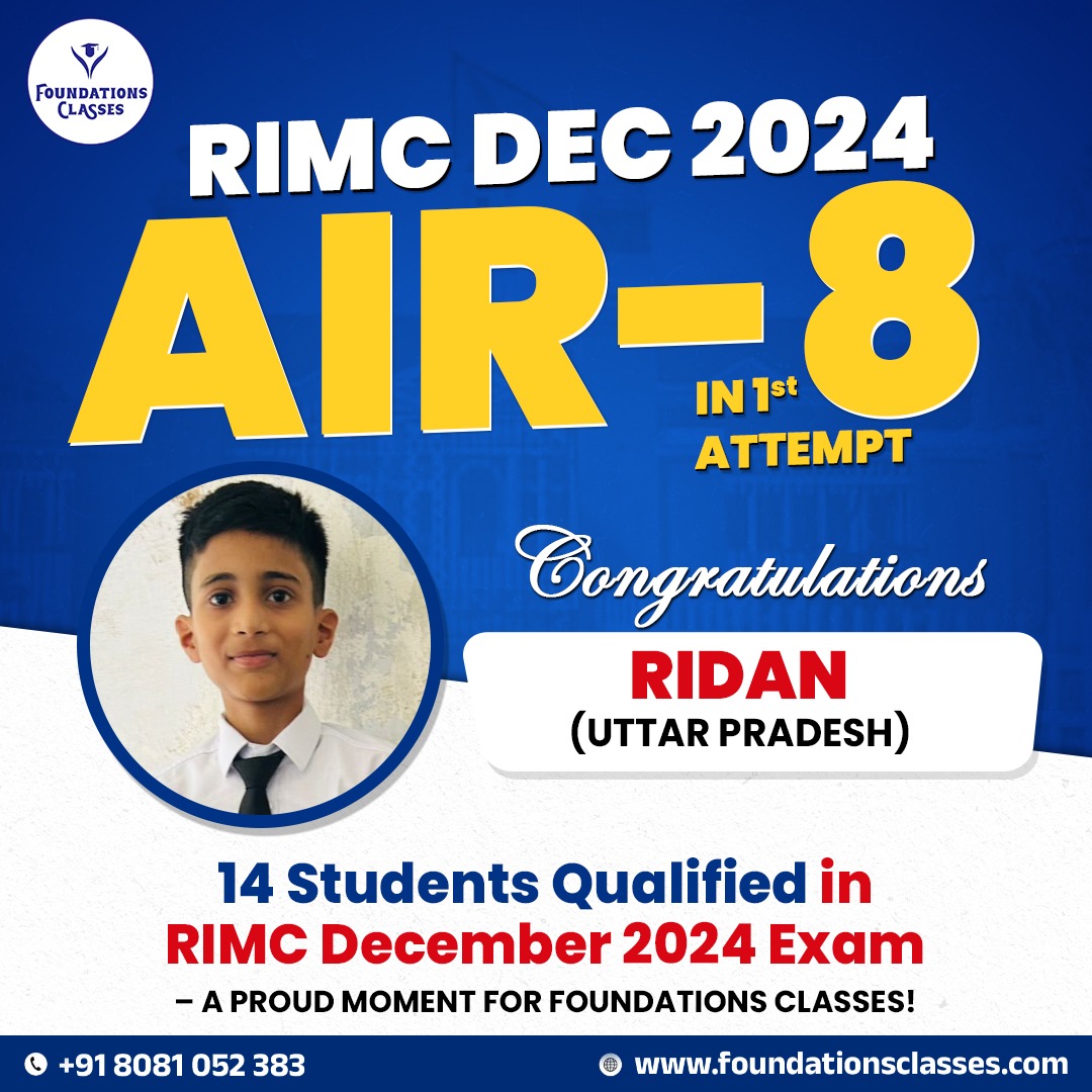 RIMC Topper ridan’s Full Strategy for AIR-1 Success