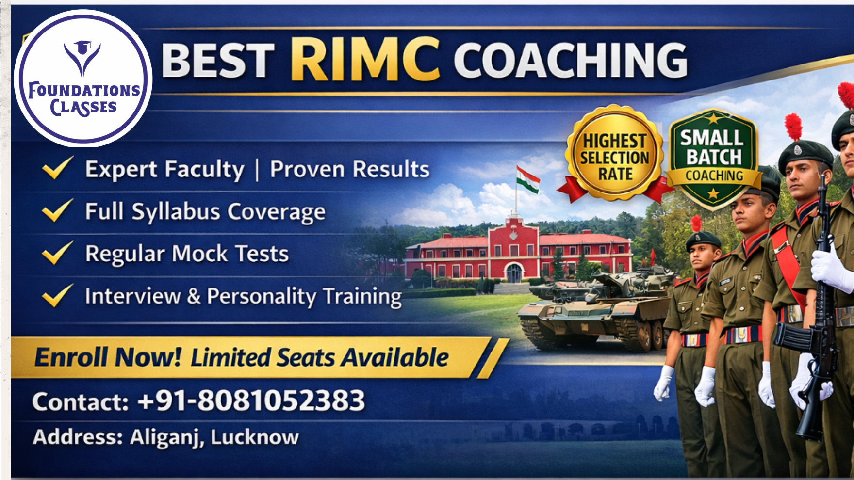 Best RIMC Coaching | Complete Guide to Crack RIMC Entrance Exam