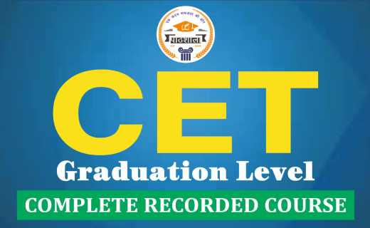 CET Graduate Level Recorded Course Complete Syllabus at Your Pace