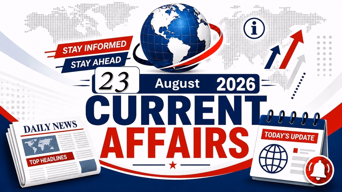Daily Current Affairs PDF | 23 August 2026